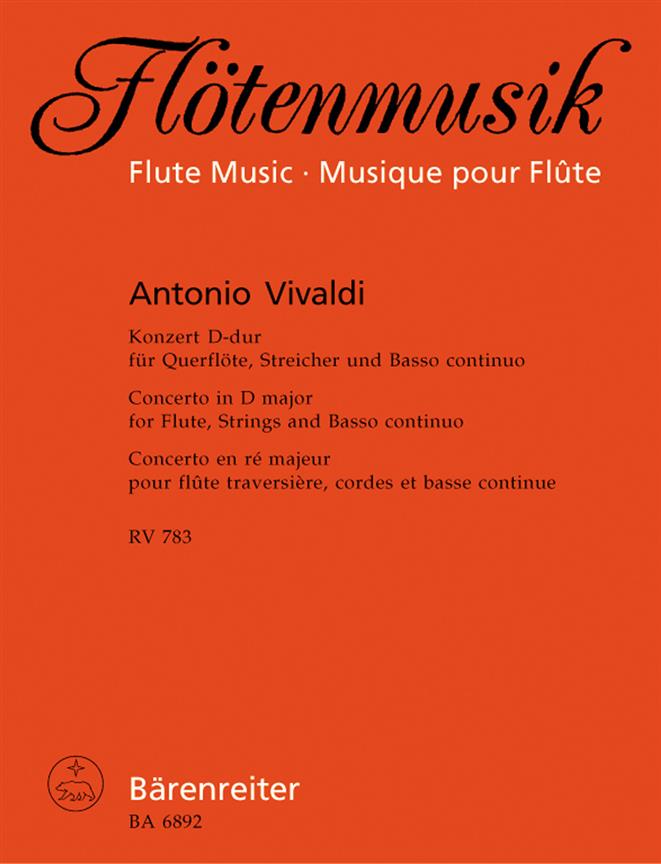 Vivaldi: Konzert Fur Flöte, Streicher und Basso continuo - Concerto for Flute, String and Basso continuo