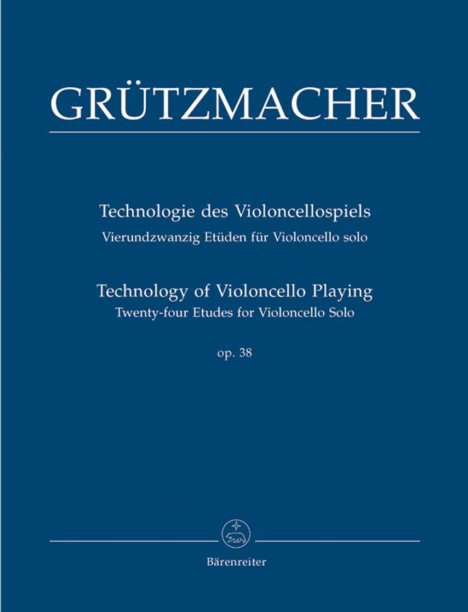 Technology of Violoncello Playing, Op.38. Twenty-four Etudes fuer Violoncello solo