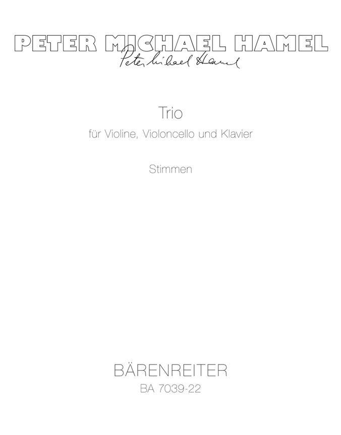 Hamel: Trio in drei Sätzen (1985)