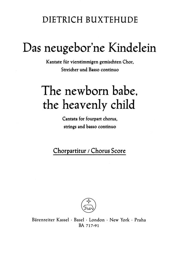 Buxtehude: Das neugeborne Kindelein BuxWV 13