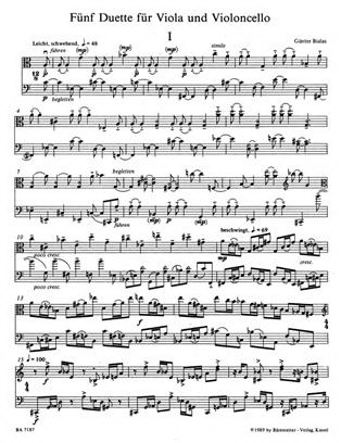 Bialas: Fünf Duette (1988)