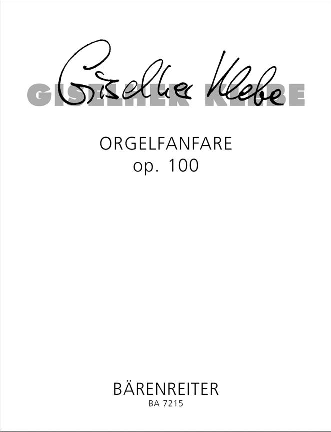 Klebe: OrgelFanfare (1989)
