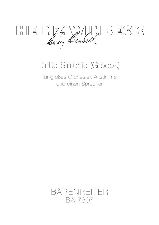 Winbeck: Dritte Sinfonie