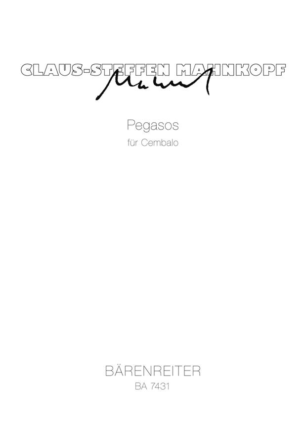 Mahnkopf: Pegasos fuer Cembalo (1991)