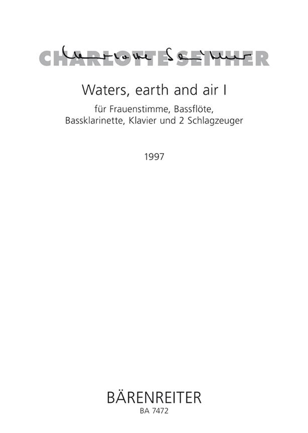 Seither: Waters, earth and air