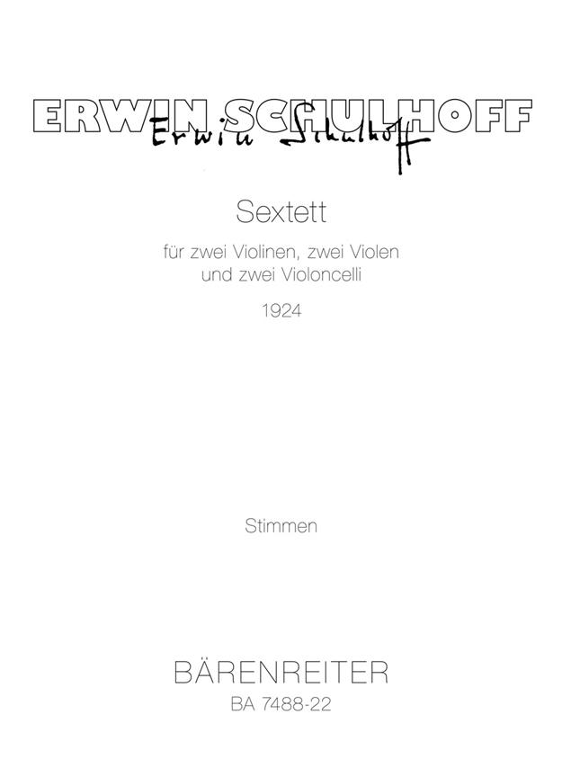 Erwin Schulhoff: Sextett