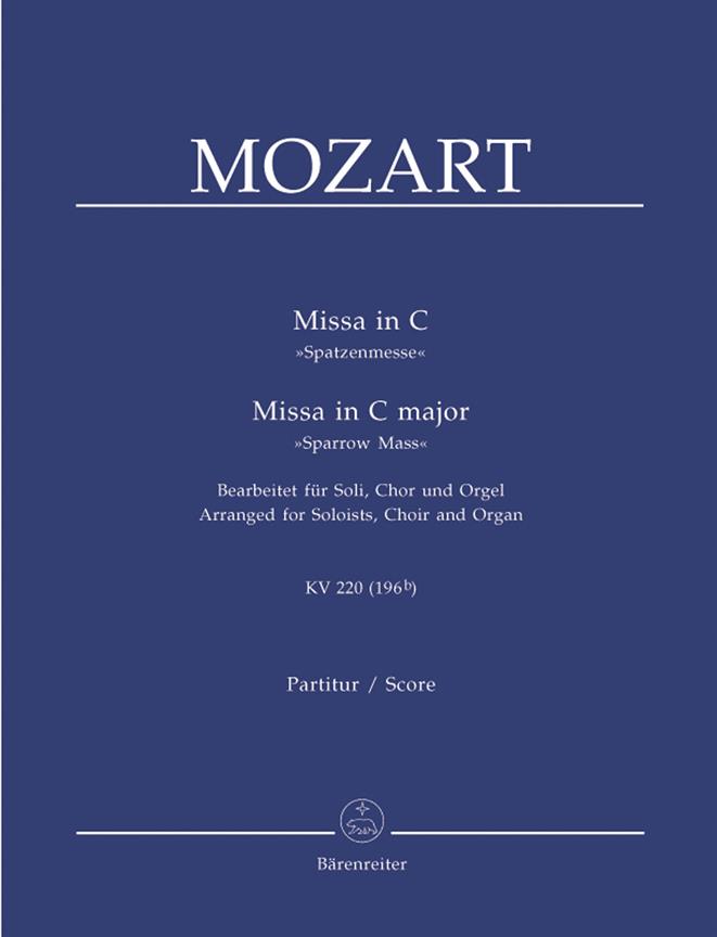 Mozart: Missa in C major C major KV 220