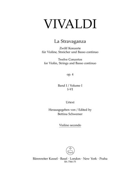 Vivaldi: La Stravaganza op. 4