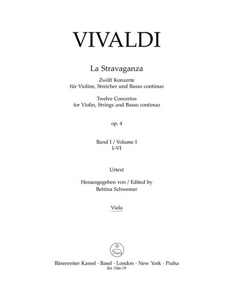 Vivaldi: La Stravaganza op. 4