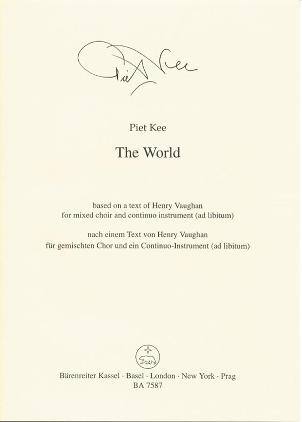 Piet Kee: The World