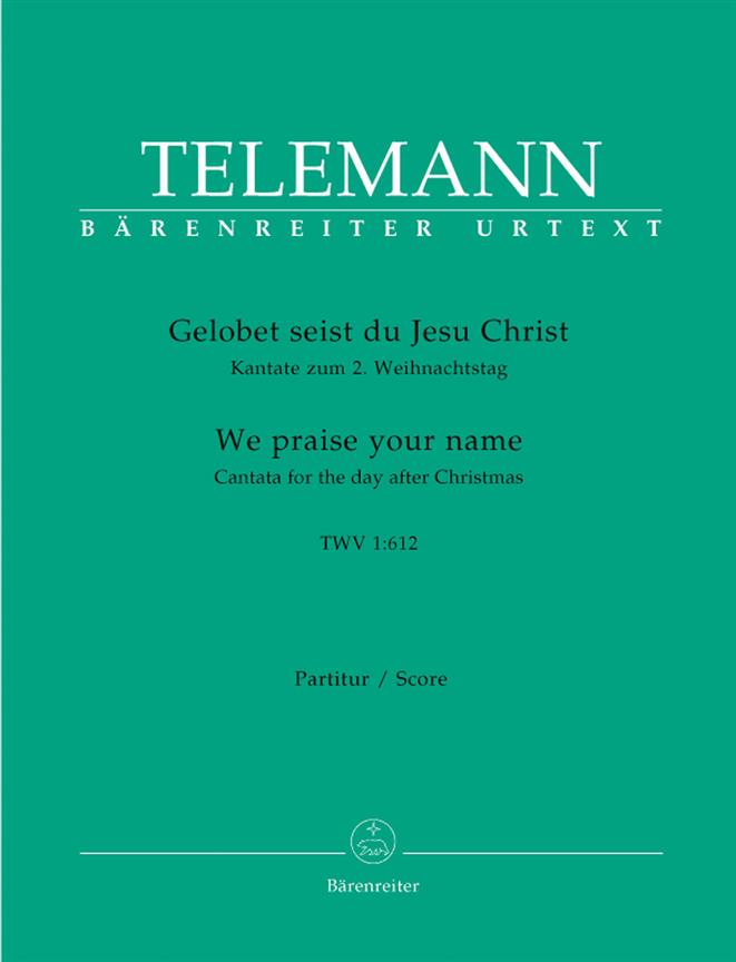 Telemann: Gelobet seist du, Jesu Christ