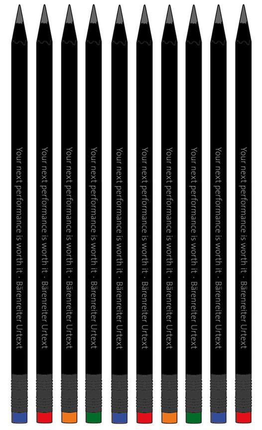 10 Pencils In A Set