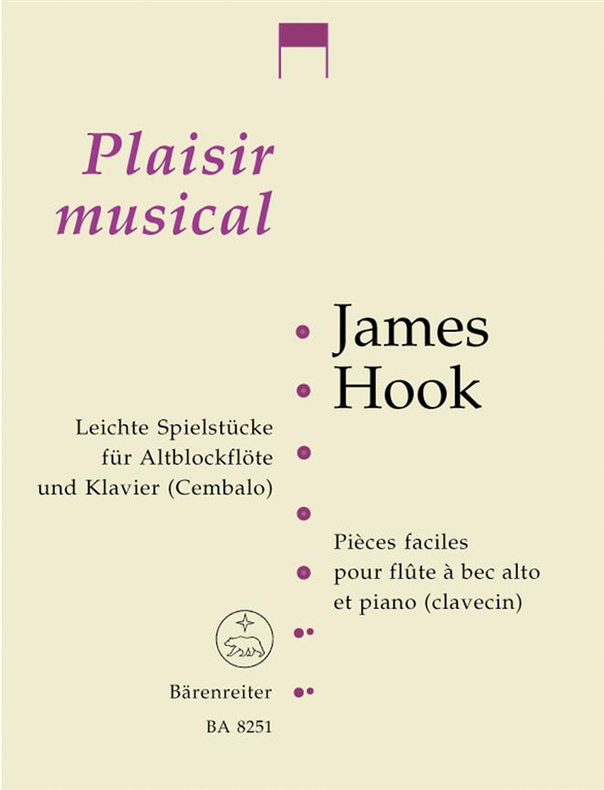 J. Hook: Plaisir Musical