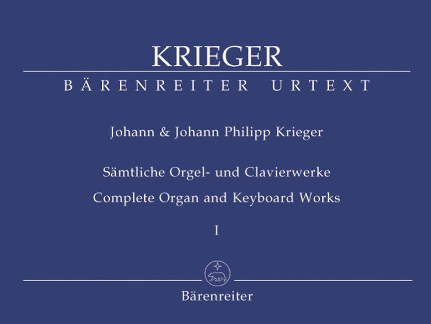 Krieger: Complete Organ & Keyboard Works. Volume 1