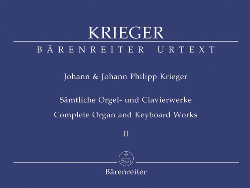 Krieger: Complete Organ and Keyboard Works, Volume 2