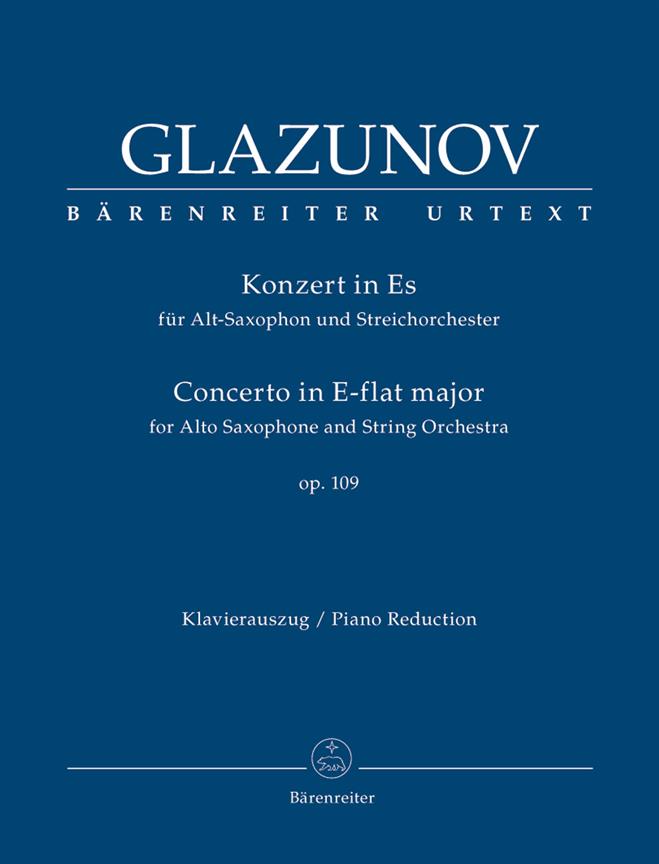 Alexander Glazunov: Concerto(E flat major)