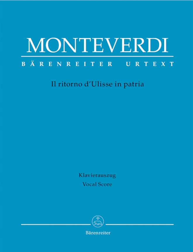 Claudio Monteverdi: Il ritorno dUlisse in patria (Vocalscore)