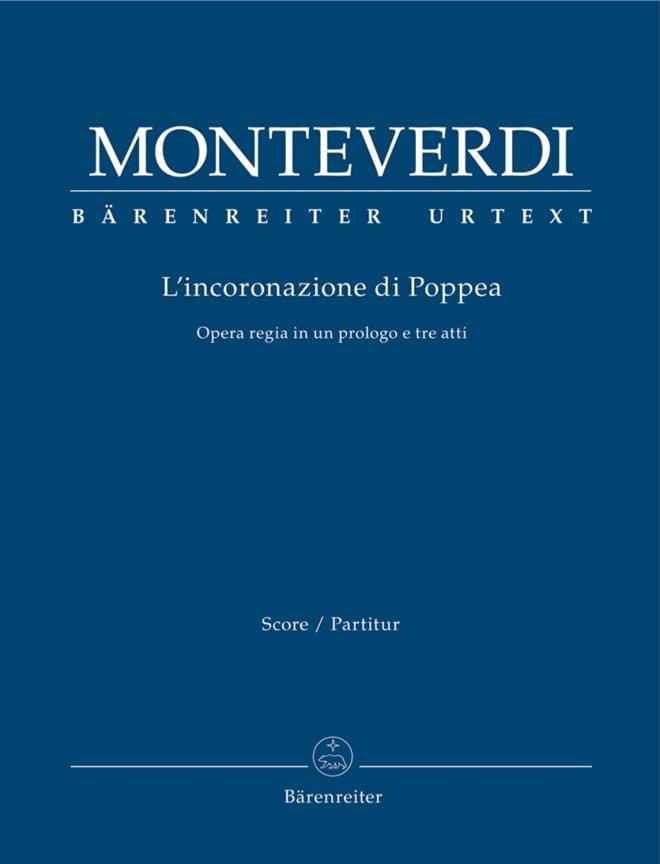 Claudio Monteverdi: L'Incoronazione Di Poppea (Partituur)