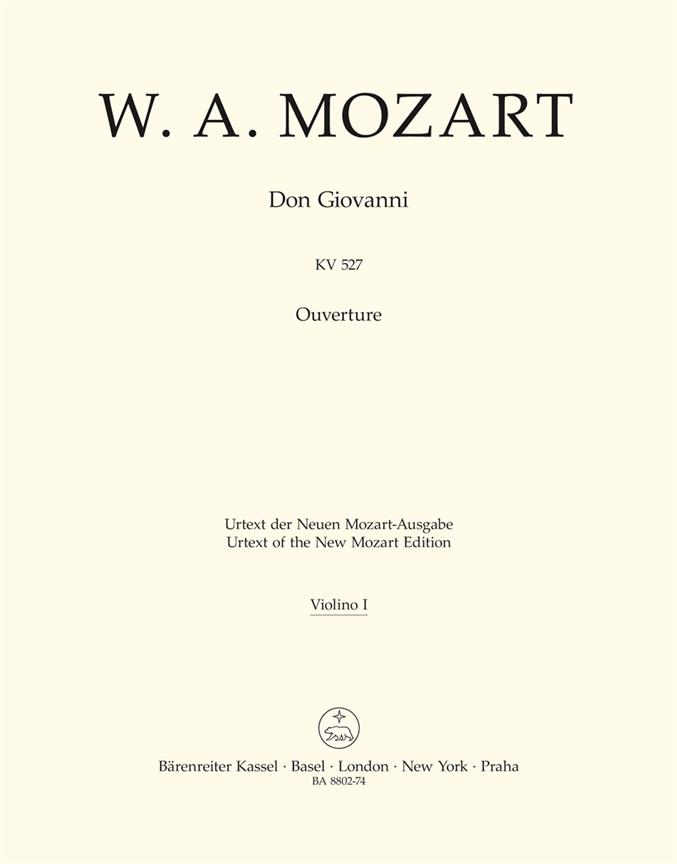 Mozart: Ouvertüre zu Don Giovanni KV 527