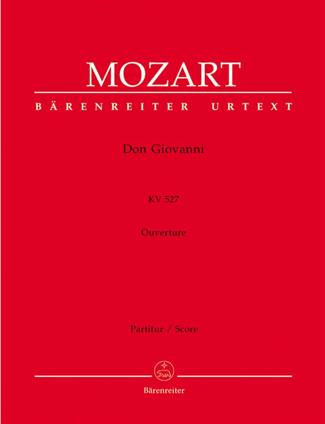 Mozart: Ouvertüre zu Don Giovanni KV 527 (Partituur)