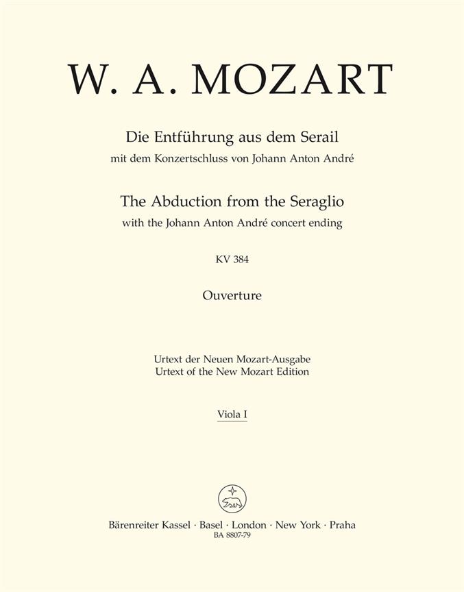 Mozart: Overture Die Entführung aus dem Serail KV 384