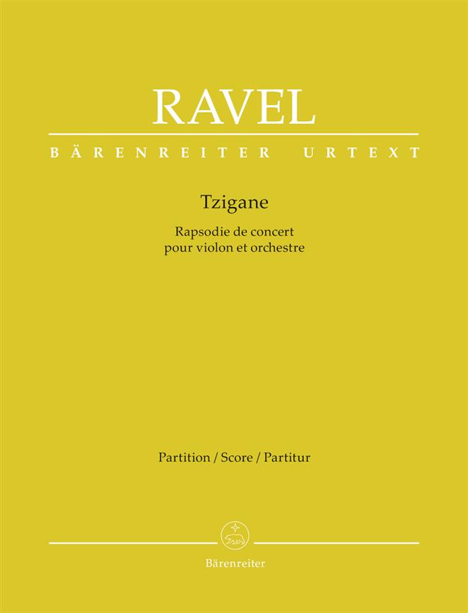 Maurice Ravel: Tzigane (Viool, Orkest)