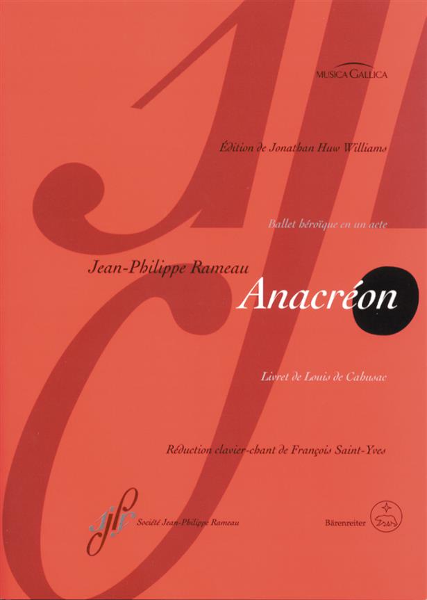 Rameau: Anacréon