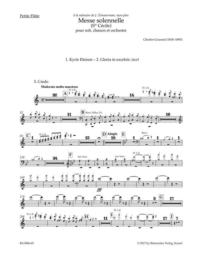 Charles Gounod: Messe Solennelle (Set)