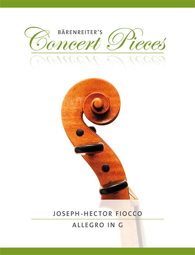 Joseph-Hector Fiocco: Allegro for Violin and Piano G Major