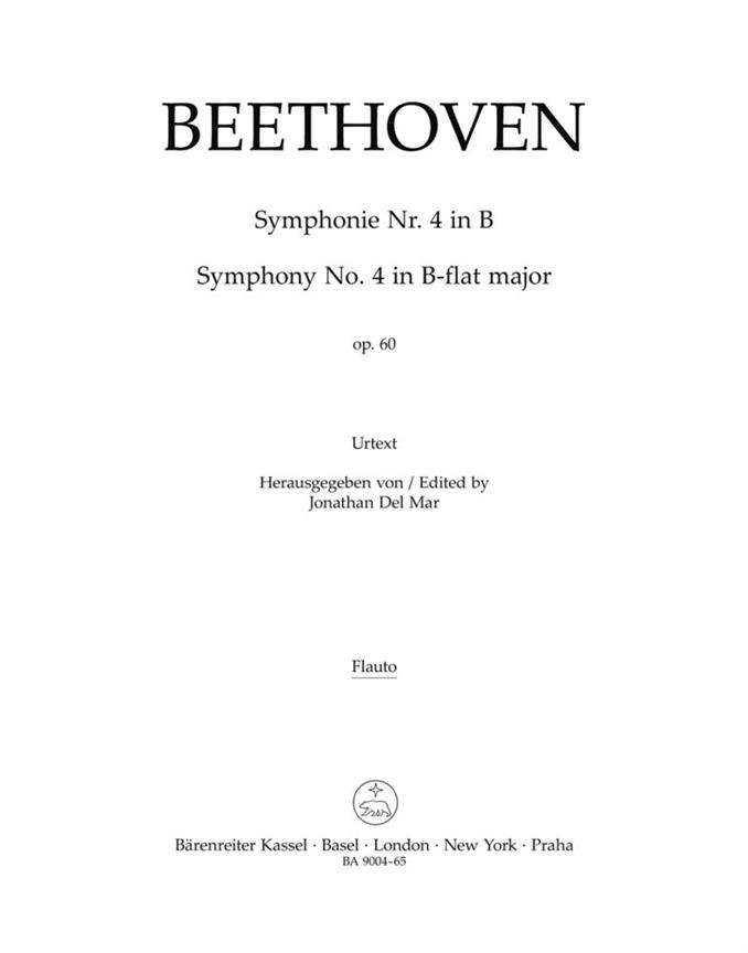Beethoven: Symphonie Nr. 4 B-Dur op. 60