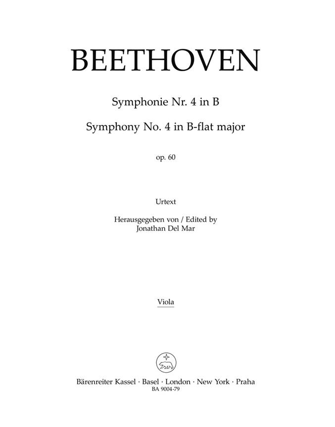 Beethoven: Symphonie Nr. 4 B-Dur op. 60