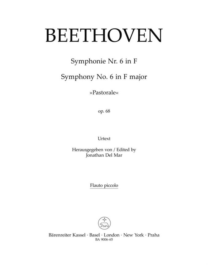 Beethoven: Symphony no. 6 in F major op. 68 Pastorale
