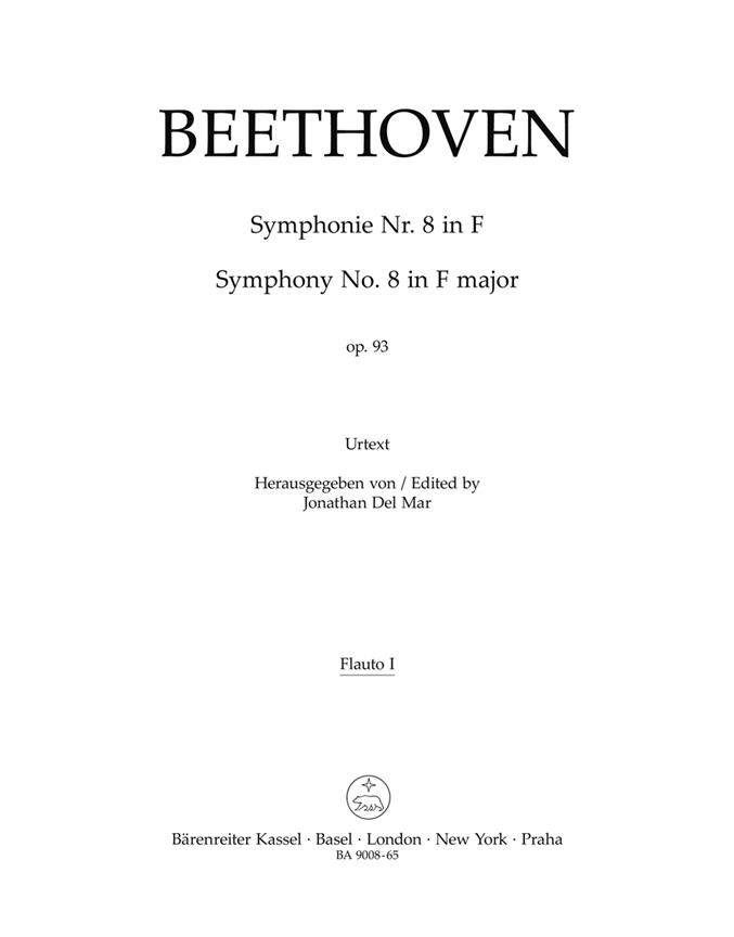 Beethoven: Symphony no. 8 in F major op. 93