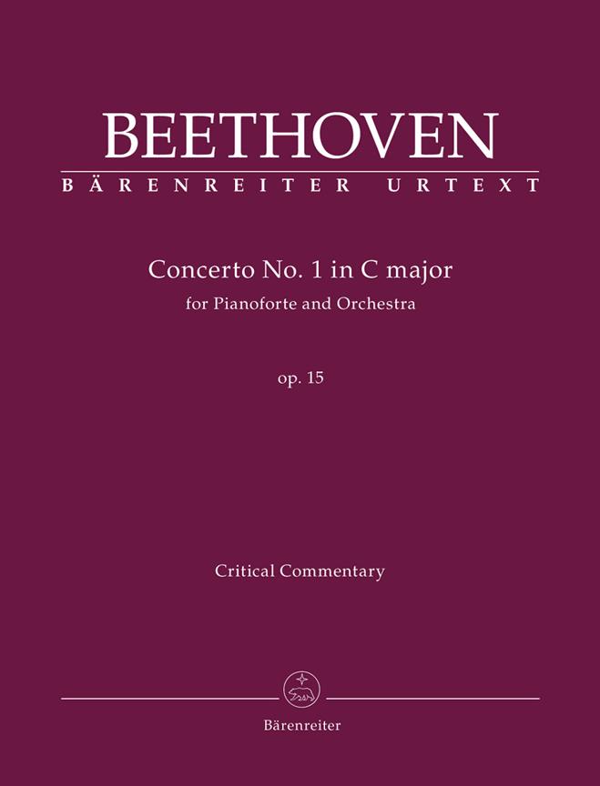 Beethoven: Concerto for Pianoforte and Orchestra no. 1 in C major op. 15