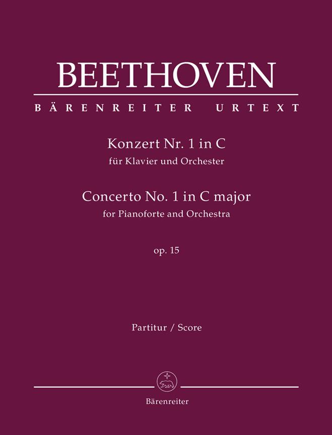 Beethoven: Concerto for Pianoforte and Orchestra no. 1 in C major op. 15