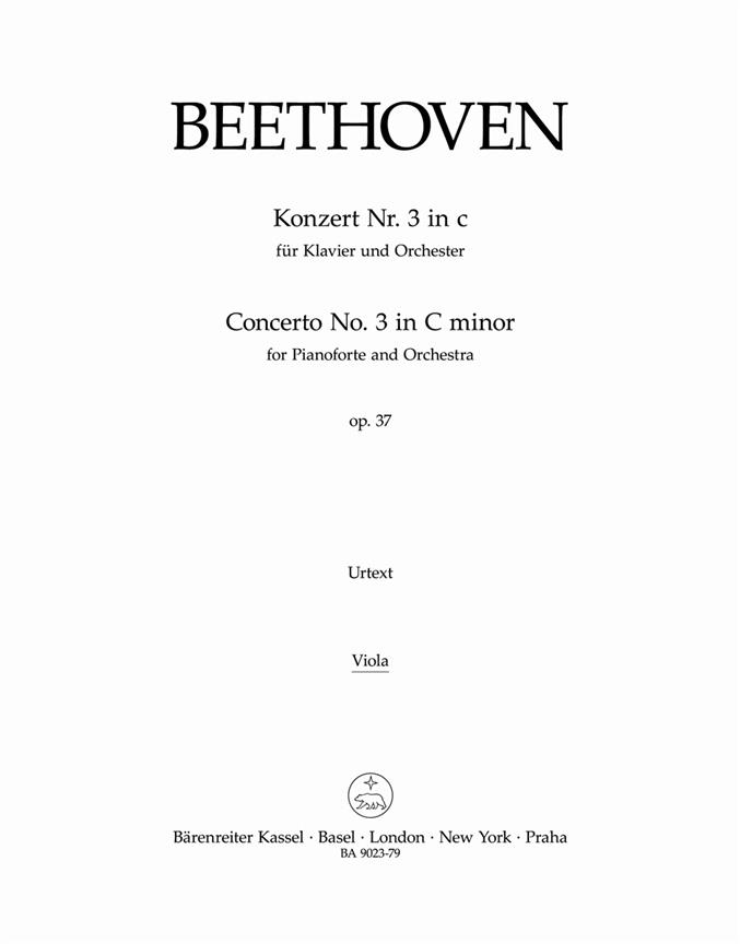 Beethoven: Konzert fur Klavier und Orchester Nr. 3 c-Moll op. 37