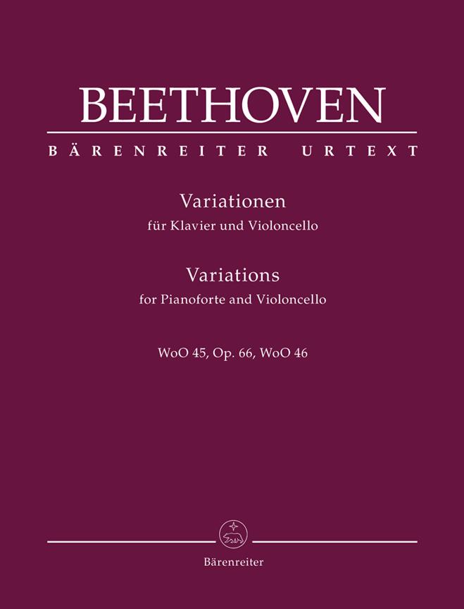 Beethoven: Variationen Woo45 46 Op.66