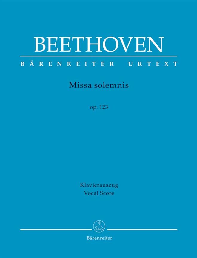 Beethoven: Missa Solemnis Op. 123 (Vocal Score)