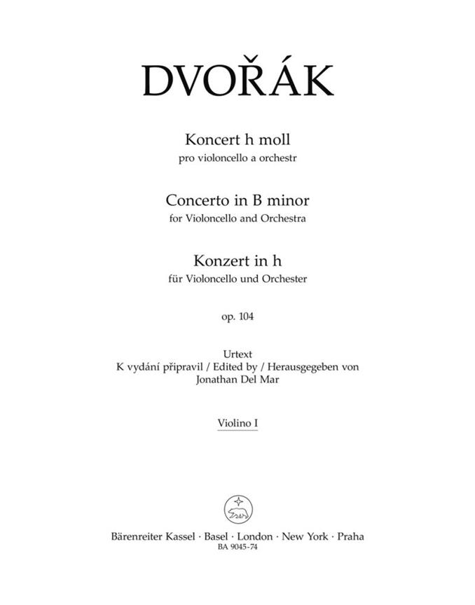 Antonín Dvorák: Konzert für Violoncello und Orchester h-Moll op. 104