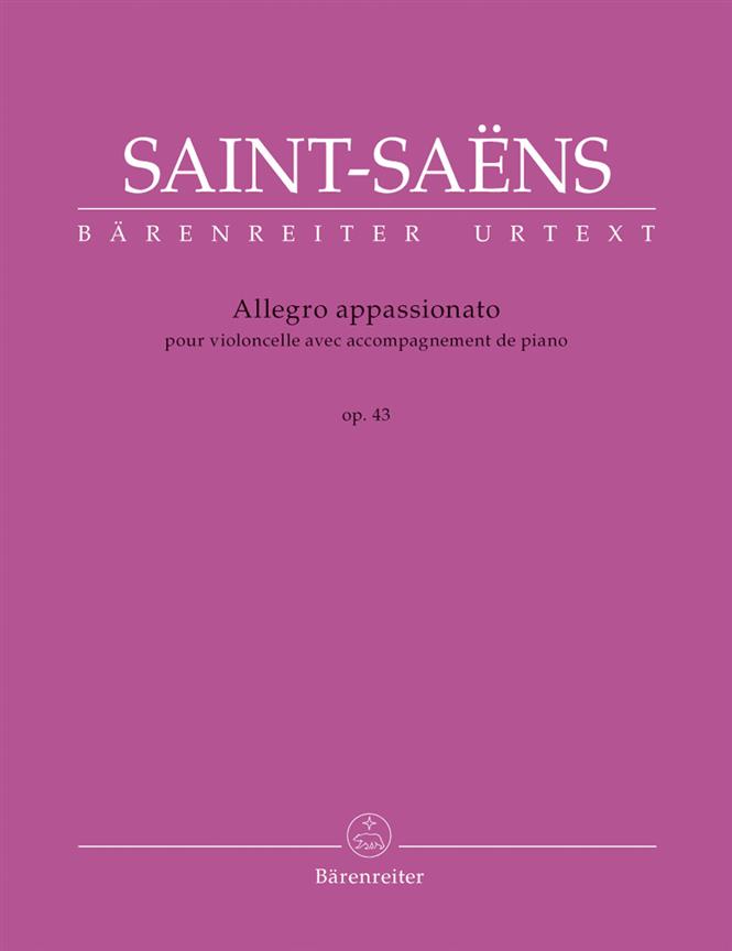 Saint-Saens: Allegro appassionato für Violoncello mit Klavierbegleitung op. 43