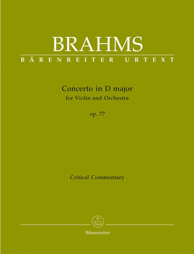 Brahms: Konzert für Violine und Orchester D-Dur op. 77