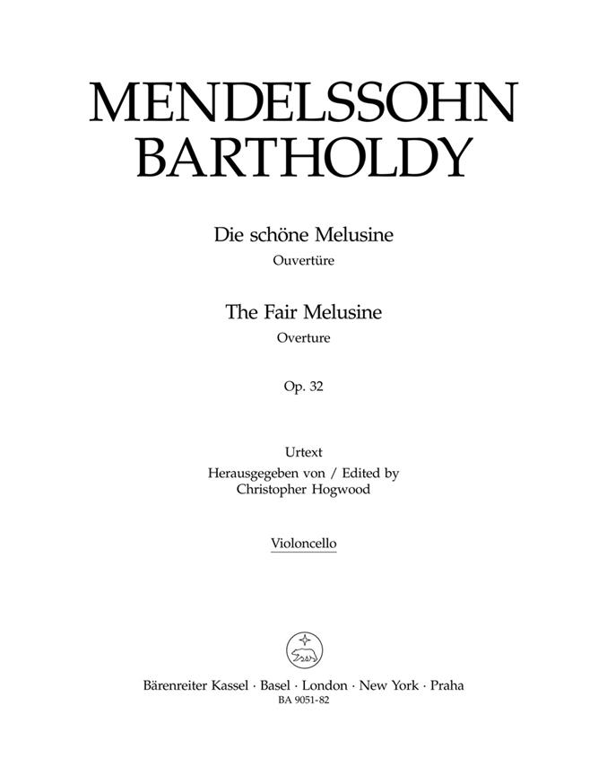 Mendelssohn: Die schöne Melusine Op. 32