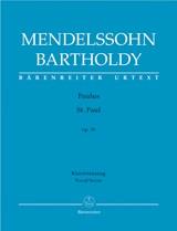 Mendelssohn: St. Paul op. 36 (Vocal Score)