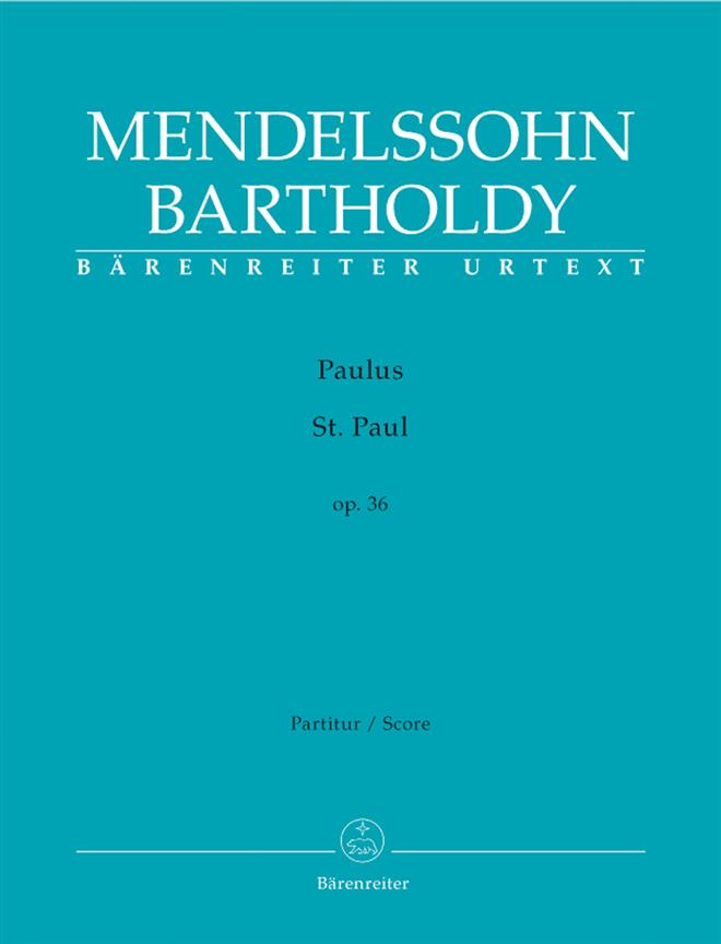 Mendelssohn: St. Paul op. 36 (Partituur)