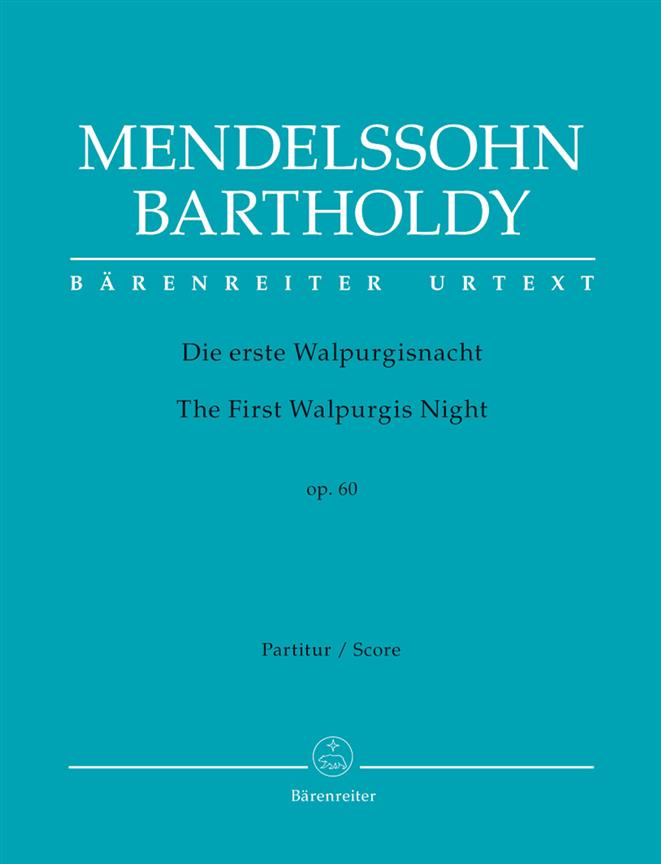 Mendelssohn: Doe Erste Walpurgisnacht Op. 60 (Partituur)
