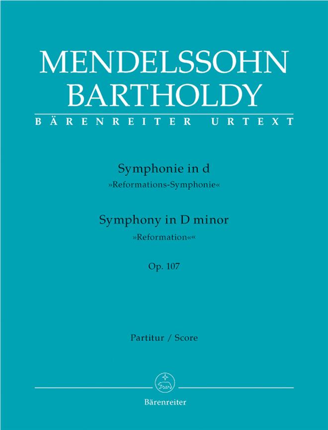 Mendelssohn: Symphonie d-Moll op. 107  (Partituur)