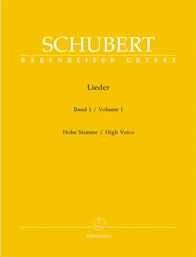 Franz Schubert: Lieder Band 1 Sopraan (Baerenreiter)
