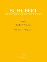 Franz Schubert: Lieder Band 8 Sopraan (Baerenreiter)