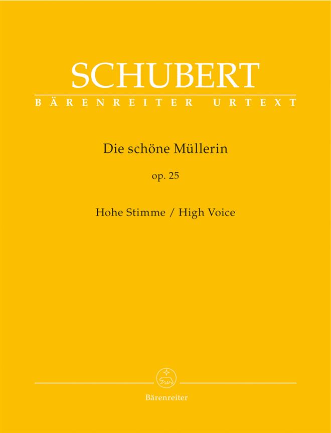 Schubert: Die Schöne Müllerin Op. 25 (Sopraan, Piano)
