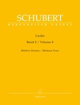 Franz Schubert: Lieder Band 8 Mezzo-Sopraan (Baerenreiter)